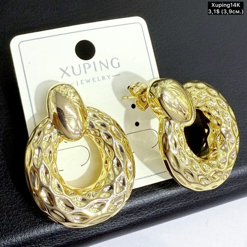 Сережки Xuping14К 10926 (3.9см)